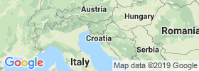 Primorsko Goranska map